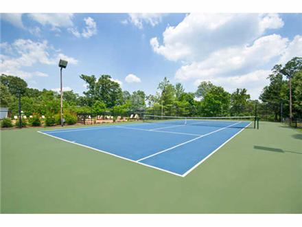 Two Lighted Tennis Courts Two Lighted Tennis Courts