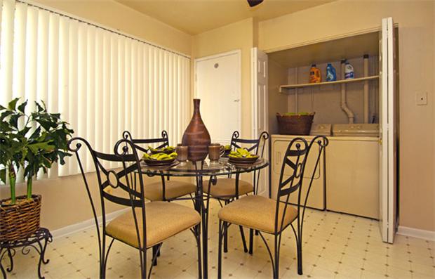 Separate dining area